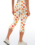 Flower tulip blomming flower orange yoga capris