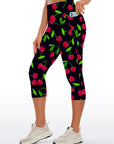 Fruit cherry red ripe berry capris