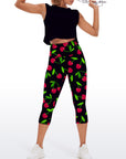 Fruit cherry red ripe berry capris