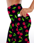 Fruit cherry red ripe berry capris