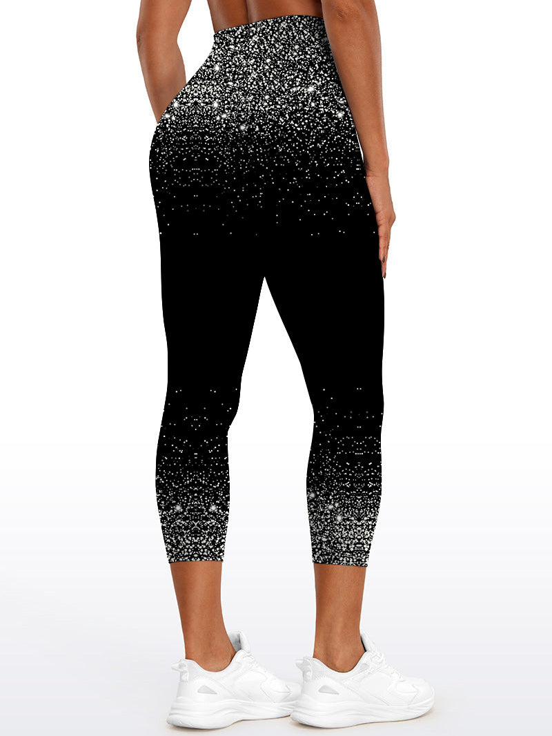 Black light glitter leggings