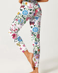 Flower spring flourishing vine leggings