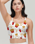 Cartoon gourmet chips cola tank tops