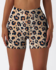 Animal leopard pattern funny drawing shorts