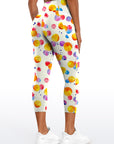 Watercolor dotty pattern leggings