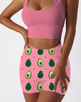 Cute beauty avocado and hearts shorts