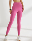 Basic high waist hip lift lycra leggings