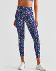 Flower ditsy wildflower dark leggings