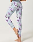 Flower orchid vine light leggings