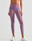 Love rainbow heart shape leggings