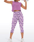 Flower crocus floral purple capris