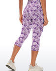 Flower crocus floral purple capris