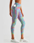 Tie dye colorful swirl leggings