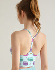 Candy macaron pastel color pattern tank tops