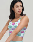 Candy macaron pastel color pattern tank tops