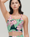 Flower lotusnatural bloom tank tops