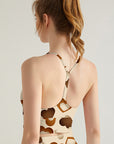 Love chocolate color heart shape tank tops