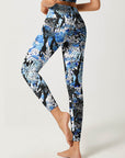 Animal snake pattern print leggings