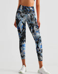 Animal snake pattern print leggings