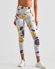 Flower multicolor blooming tulips leggings