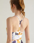 Flower multicolor blooming tulips tank tops