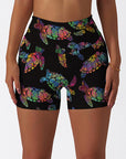 Ocean turtle colorful shining shorts