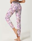 Animal butterfly pink purple leggings