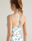 Ocean blue starfish coral tank tops