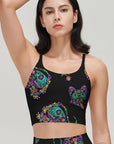 Animal colorful kitty day of the dead tank tops