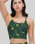 Flower yellow dandelion vines seamless tank tops