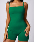 Basic fast-dry one-piece cloudy yoga bodysuit