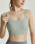 Basic breathable high support back strap tank tops