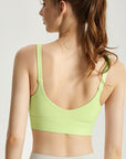 Basic highly stretchy weightless high support sports tank tops