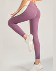 Basic fashion side colorblock leggings