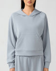 Basic loose cloud hoodie long sleeves