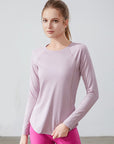 Basic nude breathable fast-dry long sleeves