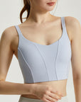 Basic highly stretchy weightless high support sports tank tops