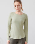 Basic nude breathable fast-dry long sleeves