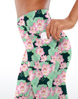 Flower lotusnatural bloom capris