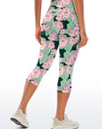 Flower lotusnatural bloom capris