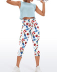 Fruits hand drawn fashion illustration lipstick cherry capris