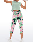 Flower lotusnatural bloom capris