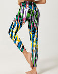 Animal colorful Leopard pattern print leggings