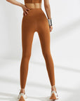 Basic high waist hip lift lycra leggings