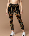 Animal leopard baroque ring in the moonlight leggings