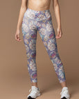 Ocean shell conch light leggings