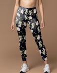 Flower beautiful cherry blossom leggings