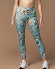 Flower vintage spring rose leggings