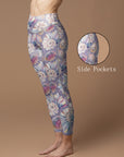 Ocean shell conch light leggings