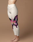 Animal butterfly 3D print yoga leggings